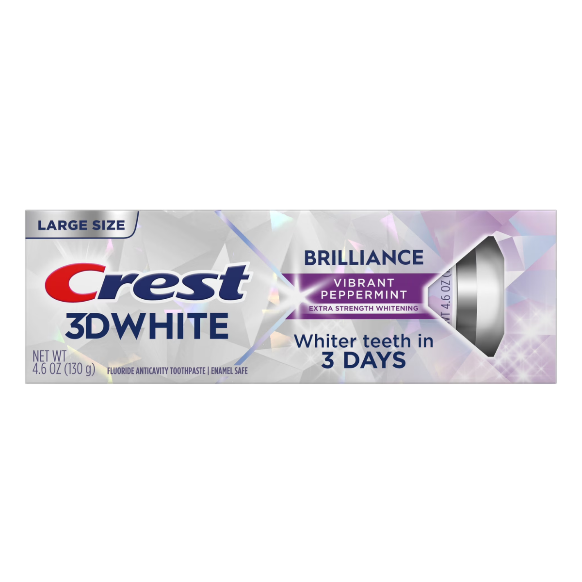 Οδοντόκρεμα Crest 3D White Brilliance Vibrant Peppermint 130g