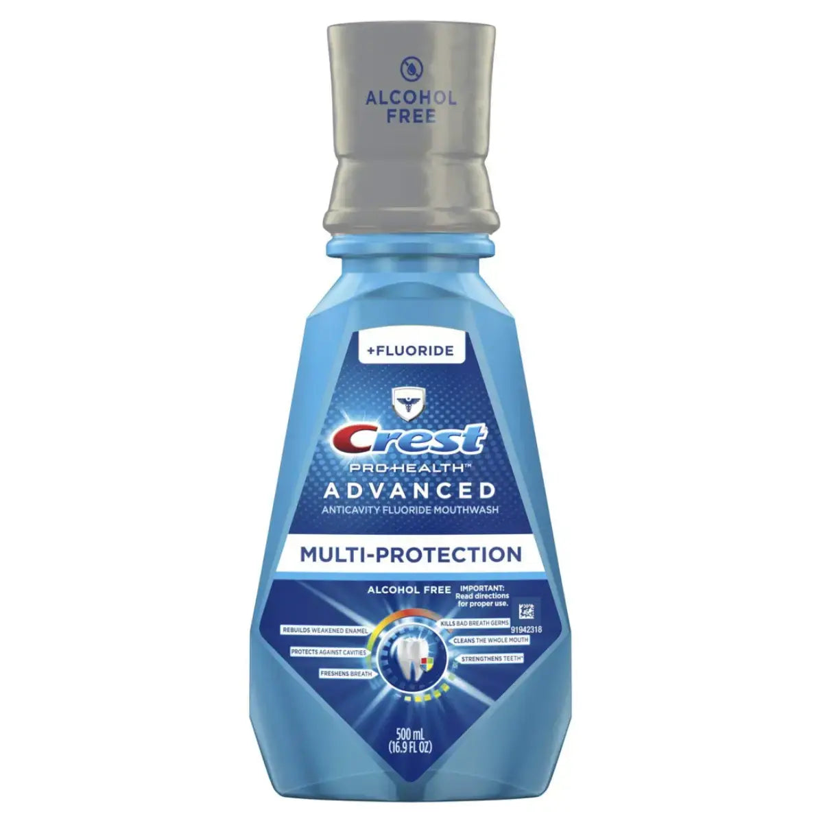 Στοματικό διάλυμα Crest Advanced Multi-Protection +Fluoride 500ml