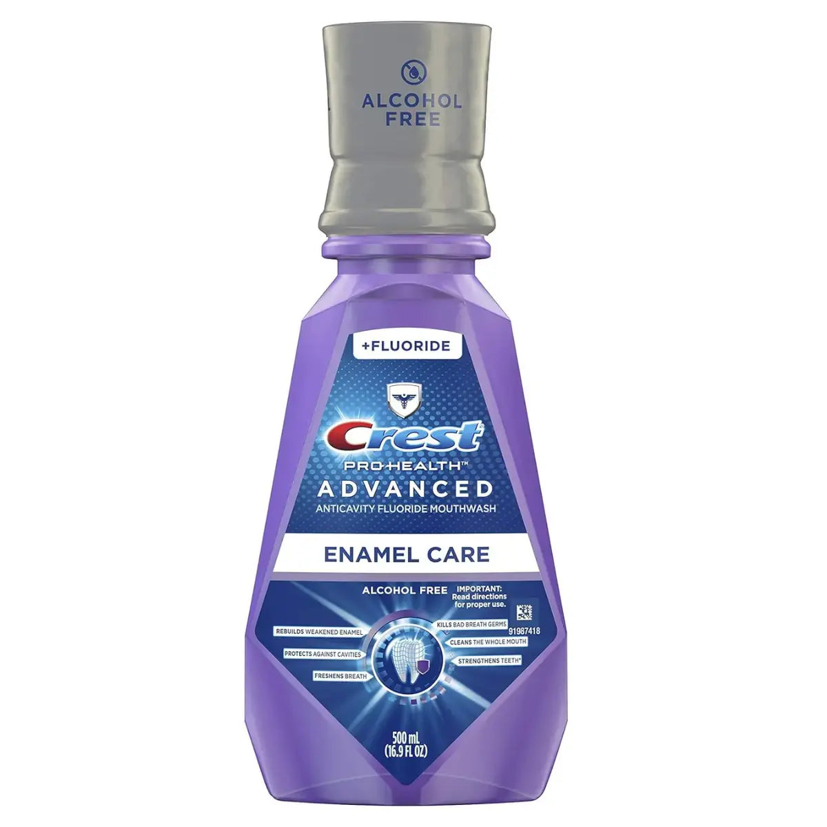 Στοματικό διάλυμα Crest Advanced Enamel Care+fluoride 500 ml