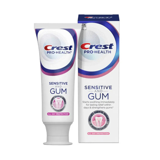 Οδοντόκρεμα Crest Sensitive And Gum All Day Protection 104g