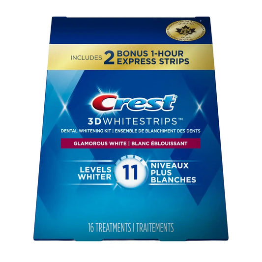 Crest Glamorous White 11 Levels Whiter Whitestrips Λεύκανση λωρίδες