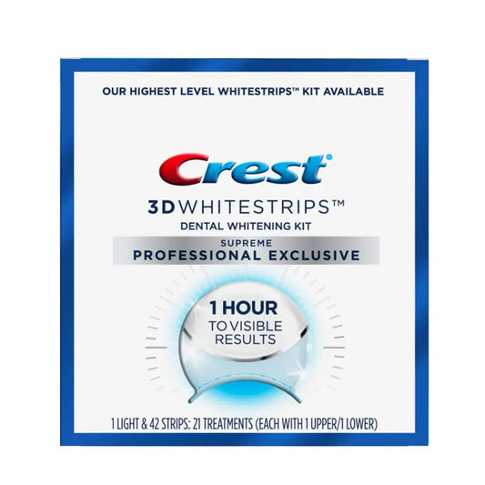 Crest Supreme Exclusive Dental Whitening LED Λεύκανση λωρίδες